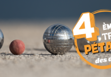 Participez à notre 4e Trophée Pétanque !